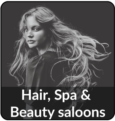 Hair, Spa & Beauty saloons